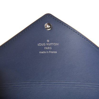 Louis Vuitton Monogram Escale Medium Kirigami Pochette Insert Blue 6 of 7