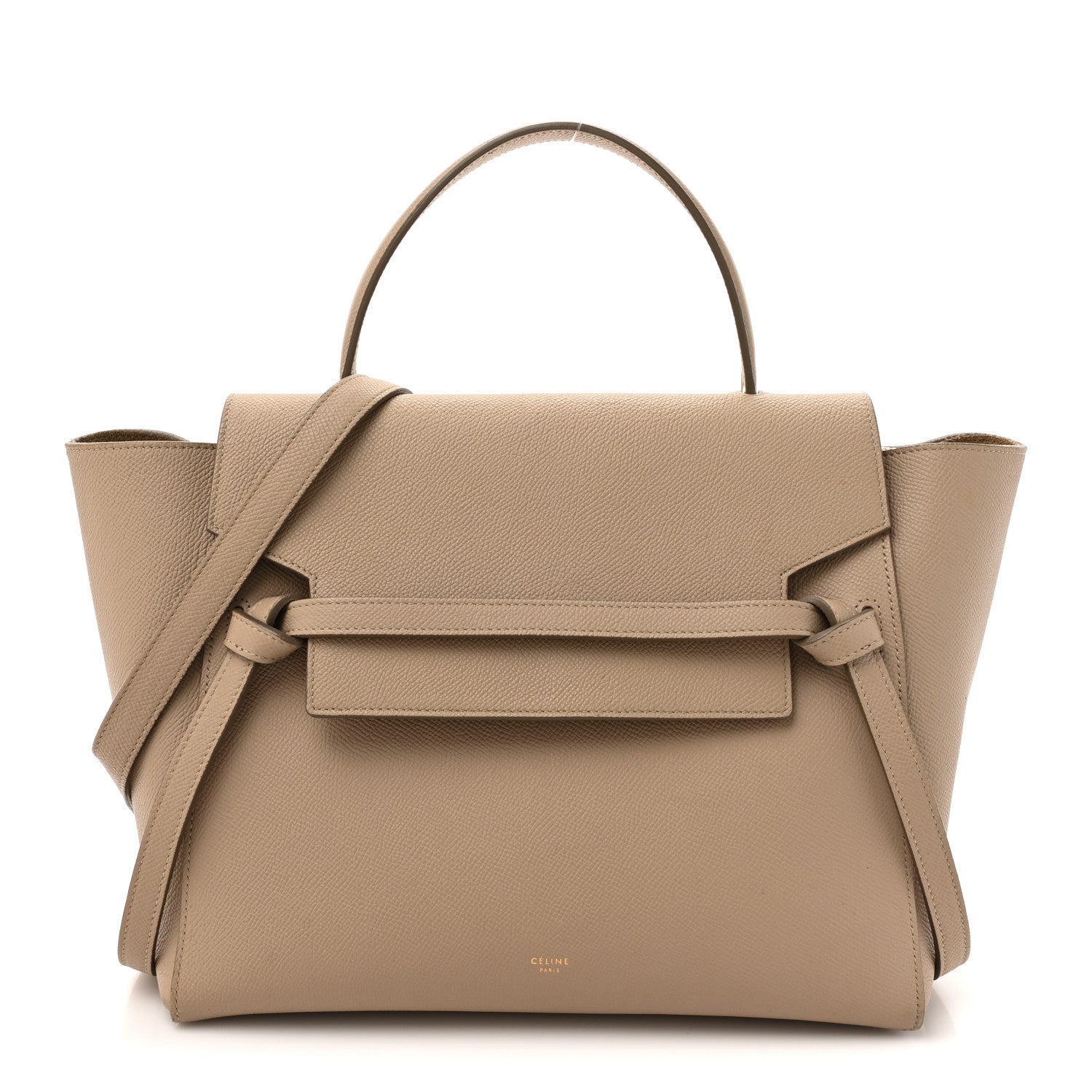 Celine Grained Calfskin Mini Belt Bag Light Taupe 1 of 12