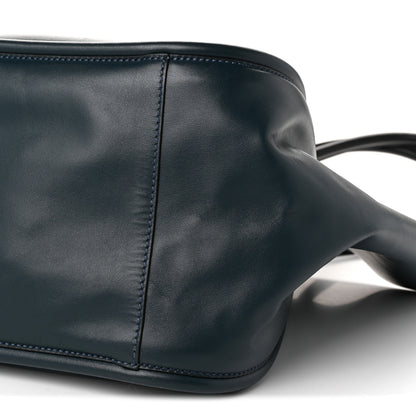 Proenza Schouler Calfskin Large Ruched Tote Petrol Green 11 of 11