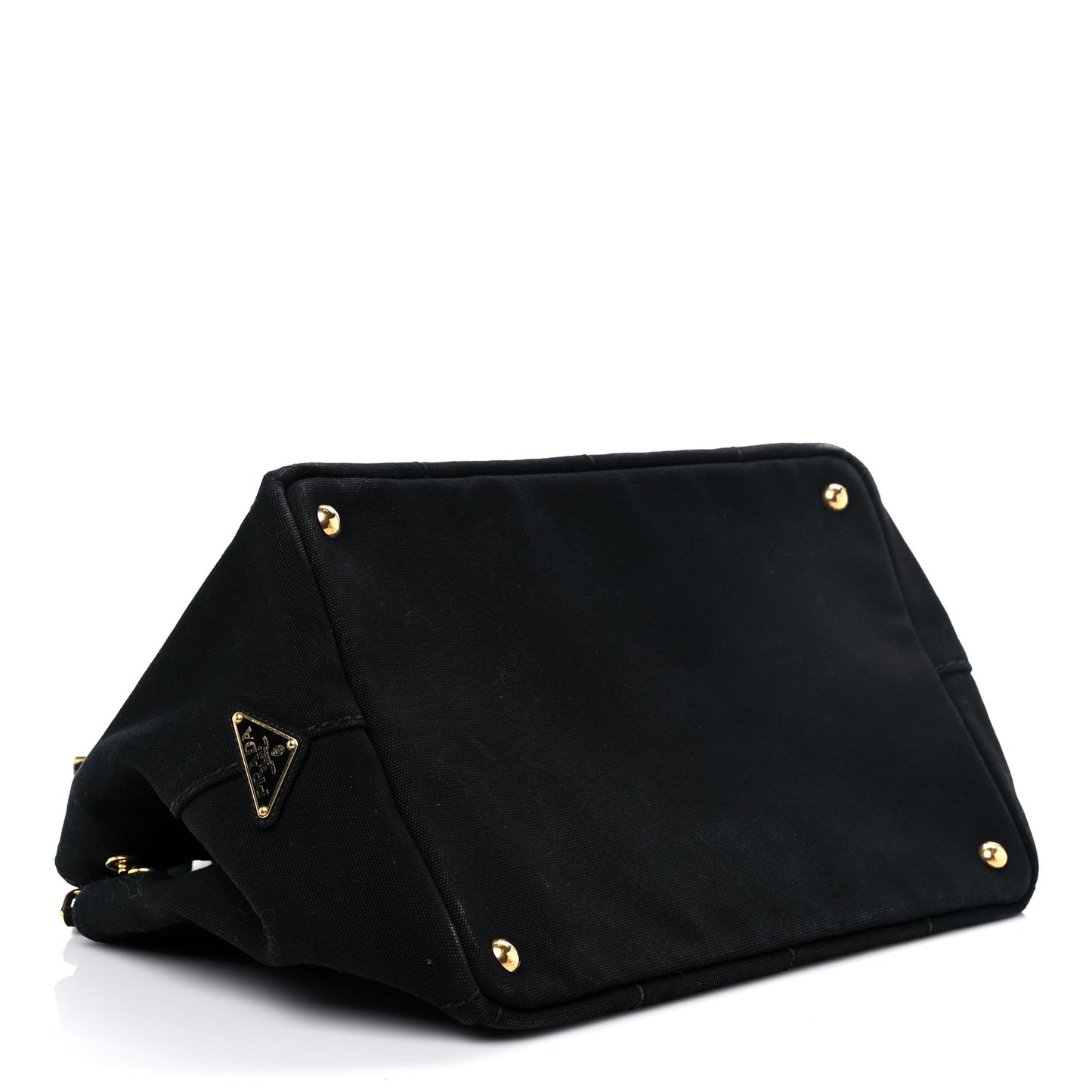 Canapa Small Logo Tote Black