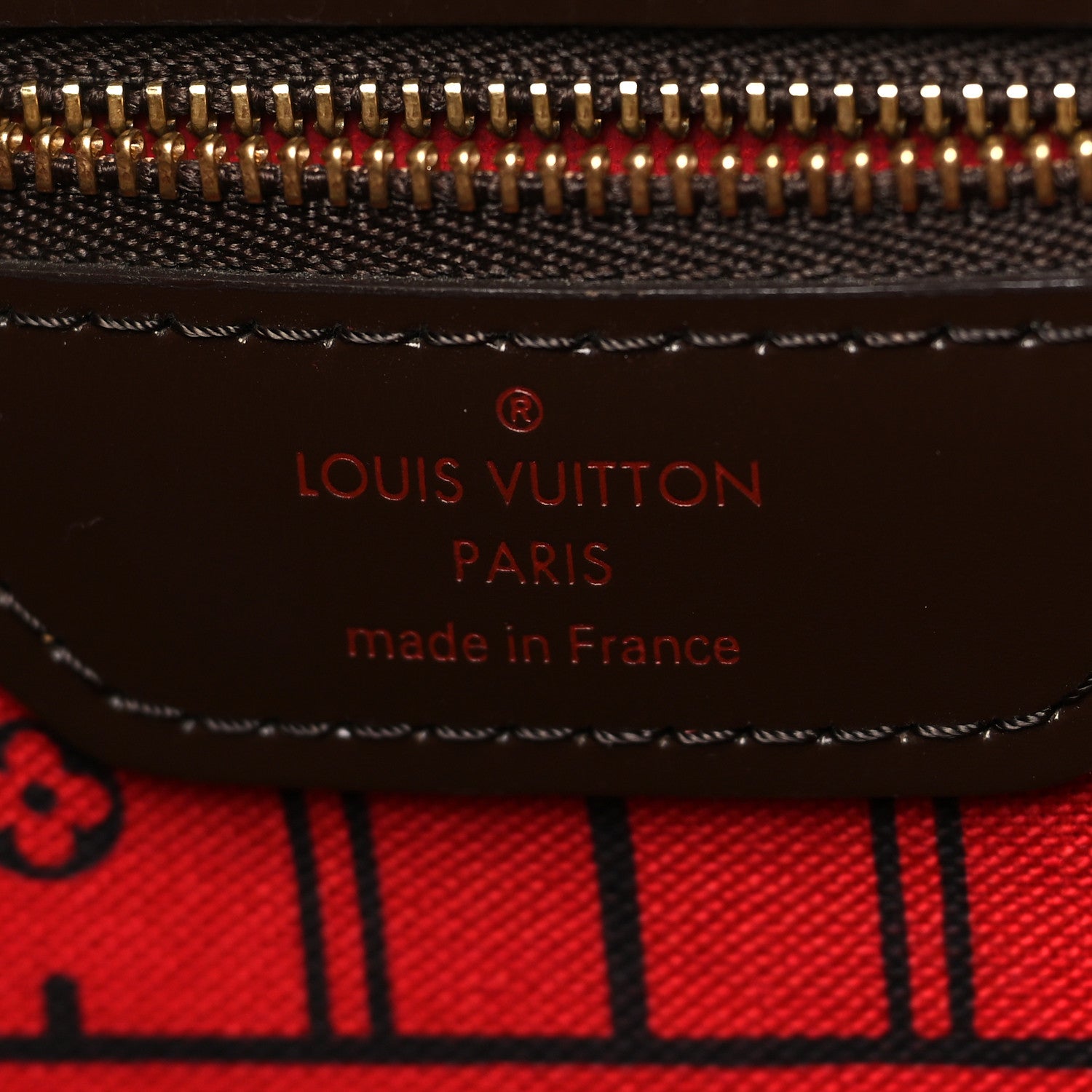 Louis Vuitton Damier Ebene Neverfull MM 6 of 10