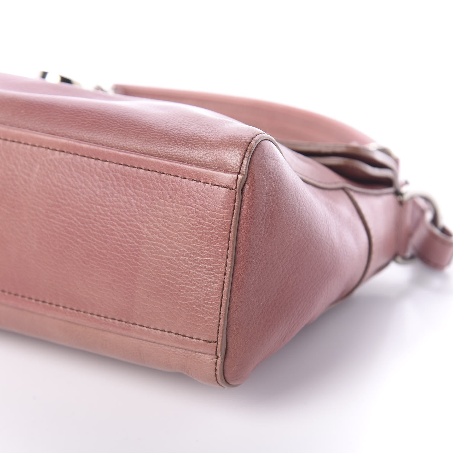 Prada Buffalo Easy Pushlock Flap Shoulder Bag Confetto 8 of 8