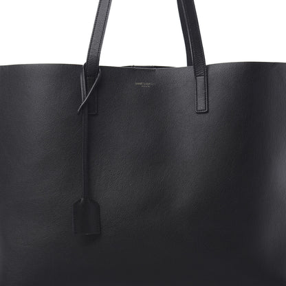 Saint Laurent Calfskin Large Shopping Tote Black 8 of 16