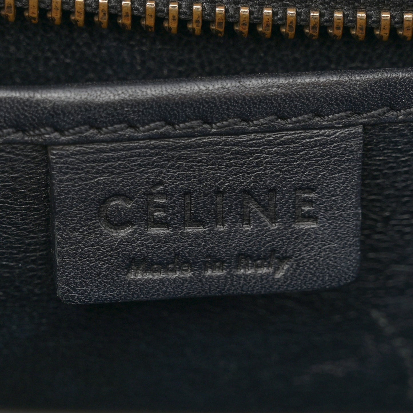 Smooth Calfskin Nano Luggage Black