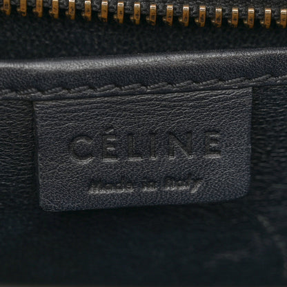 Celine Smooth Calfskin Nano Luggage Black 6 of 13