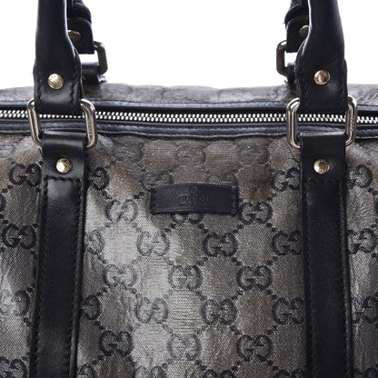 Gucci Crystal Monogram Medium Joy Boston Black 11 of 18
