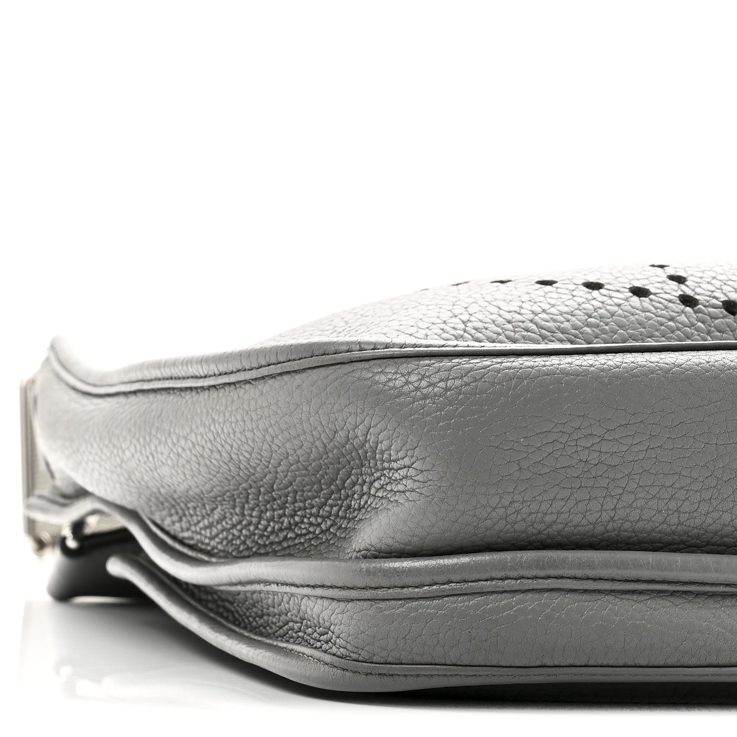 Hermes Taurillon Clemence Evelyne III PM Gris Mouette 10 of 11