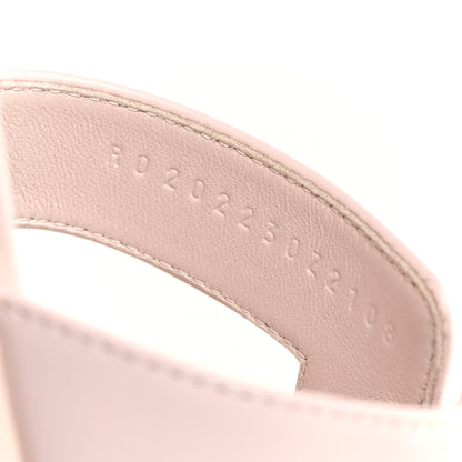 Hermes Box Calfskin Oran Sandals 41 Rose Pale 9 of 11