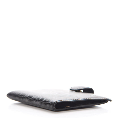 Louis Vuitton Epi Mini Agenda Cover Black 4 of 7