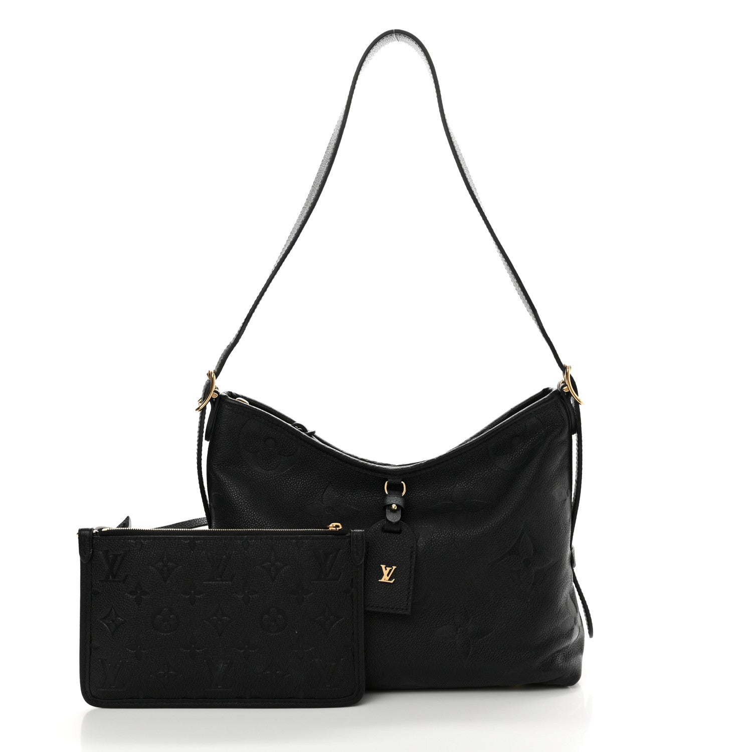 Louis Vuitton Empreinte Carryall PM Black 3 of 13