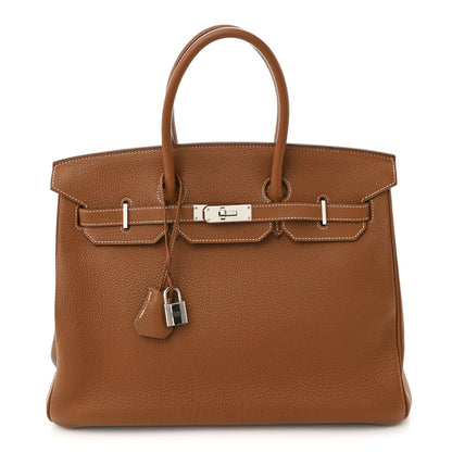 Hermes Togo Birkin 35 Gold 1 of 14