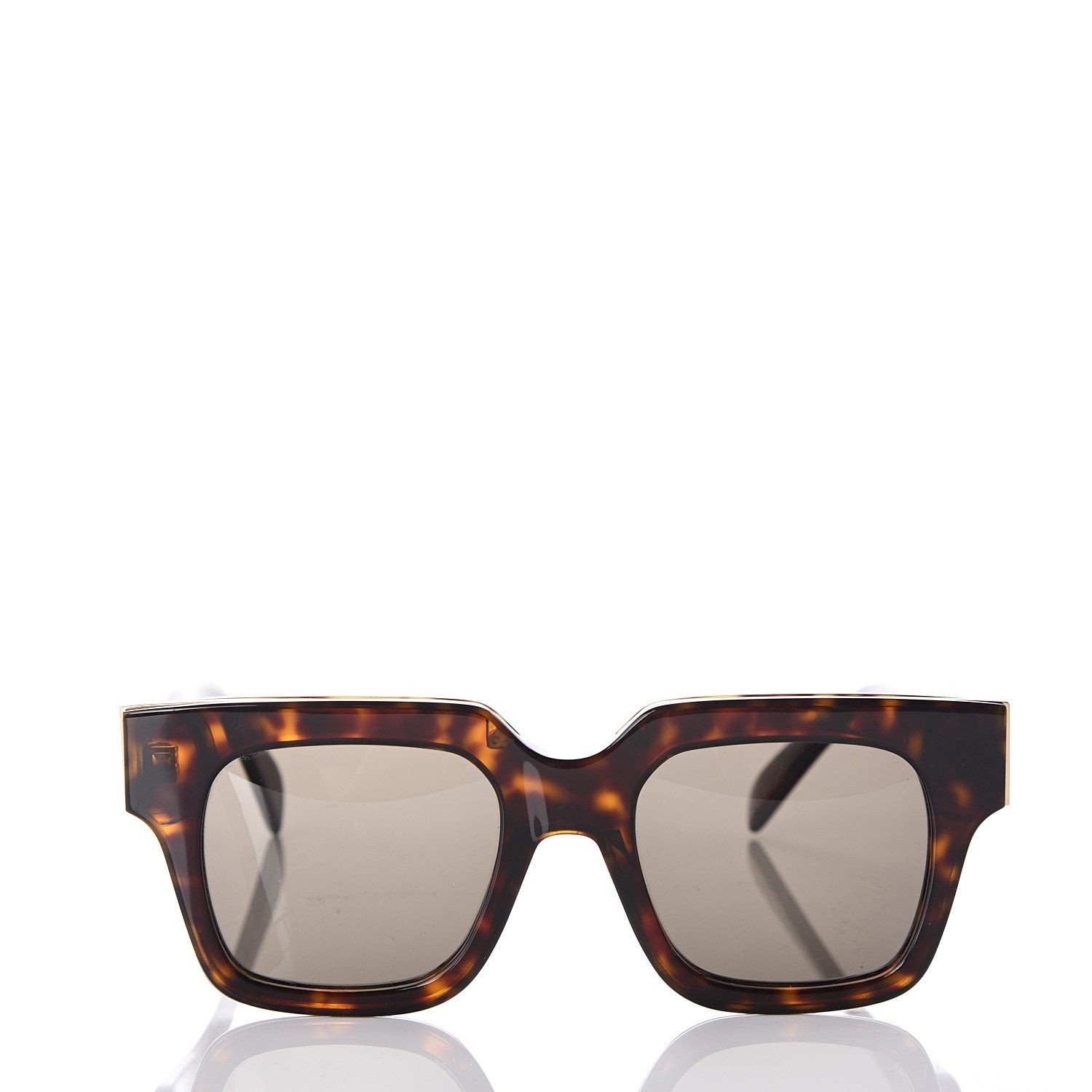 Celine Sunglasses CL 41097/S Black Havana 2 of 8