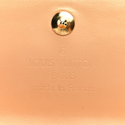 Louis Vuitton Monogram Multicolor Porte-Monnaie Plat Coin Purse White 6 of 6