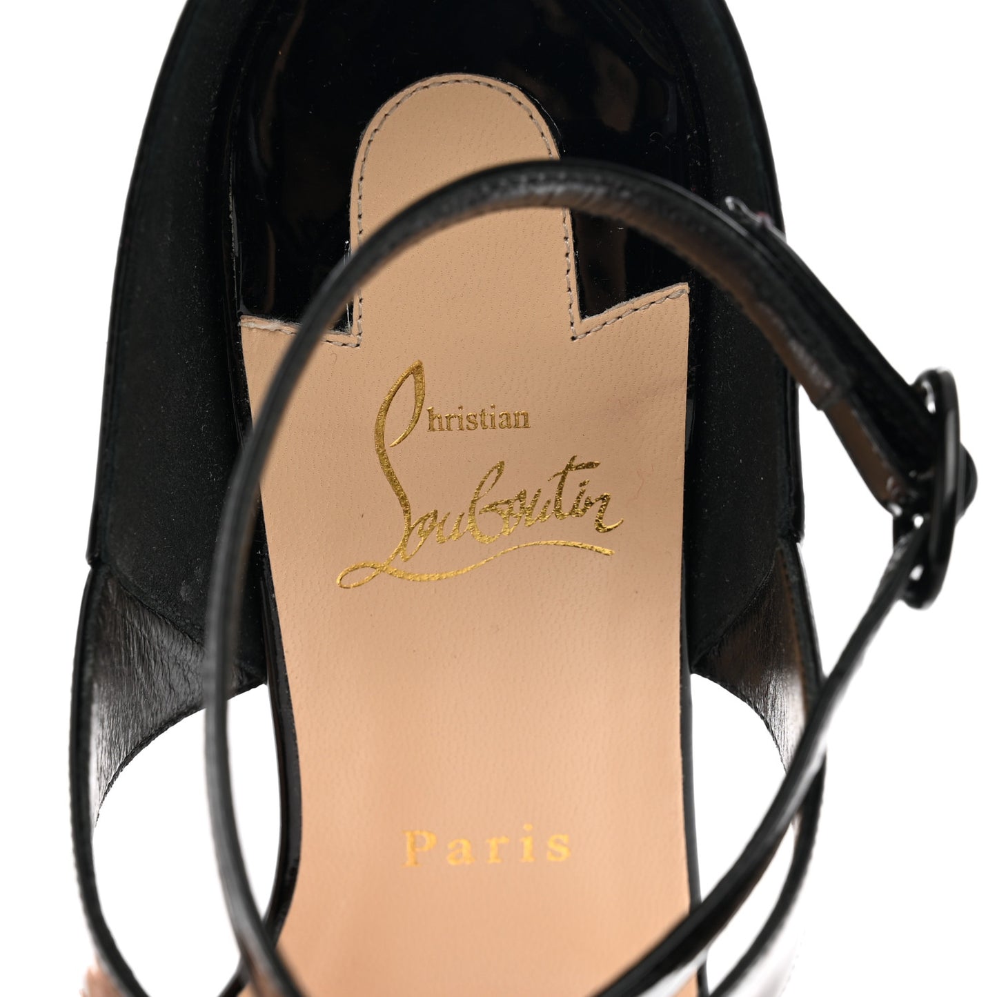 Patent Open Liloo 85 Sandals 41 Black