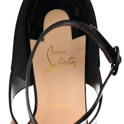 Christian Louboutin Patent Open Liloo 85 Sandals 41 Black 7 of 8