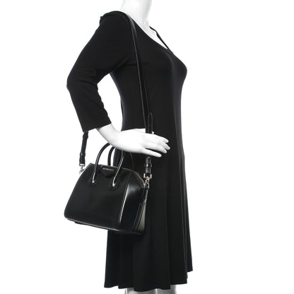 Givenchy Shiny Lord Calfskin Mini Antigona Black 2 of 9