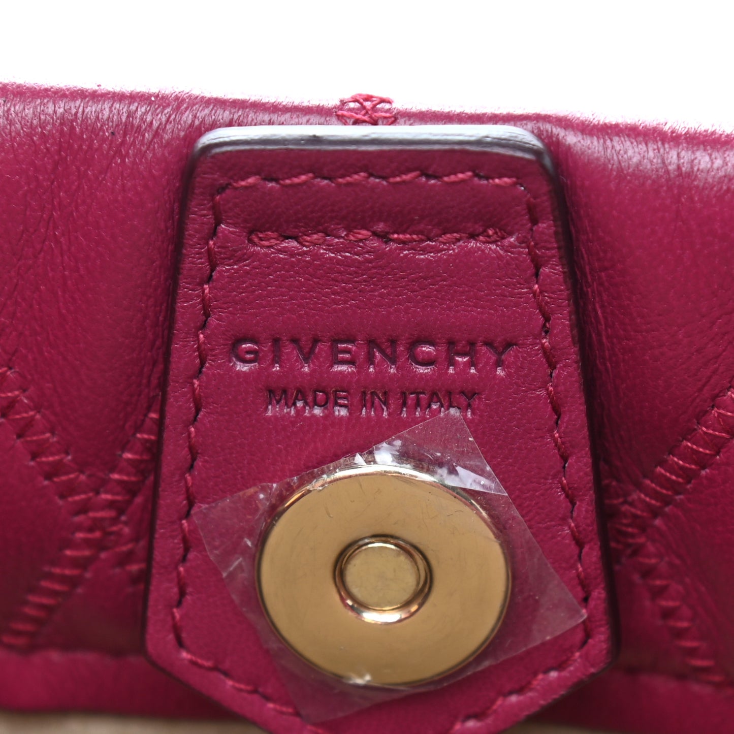 Lambskin Quilted Mini GV Bucket Bag Orchid Purple