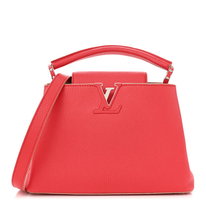 Louis Vuitton Taurillon Capucines BB Rose Litchi 1 of 9
