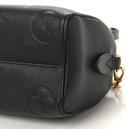 Louis Vuitton Empreinte Monogram Giant Speedy Bandouliere 20 Black 8 of 8