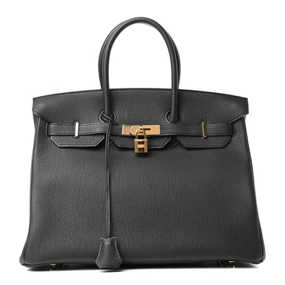 Hermes Togo Birkin 35 Black 1 of 10