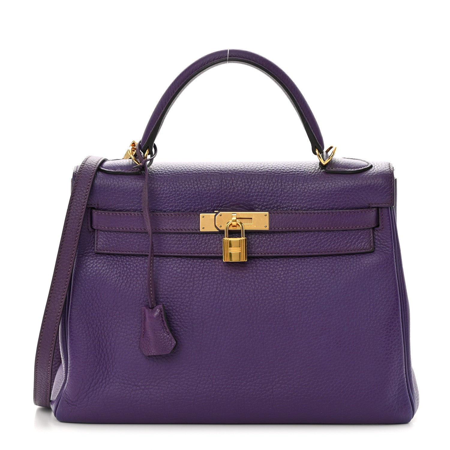 Hermes Taurillon Clemence Kelly Retourne 32 Crocus 1 of 16