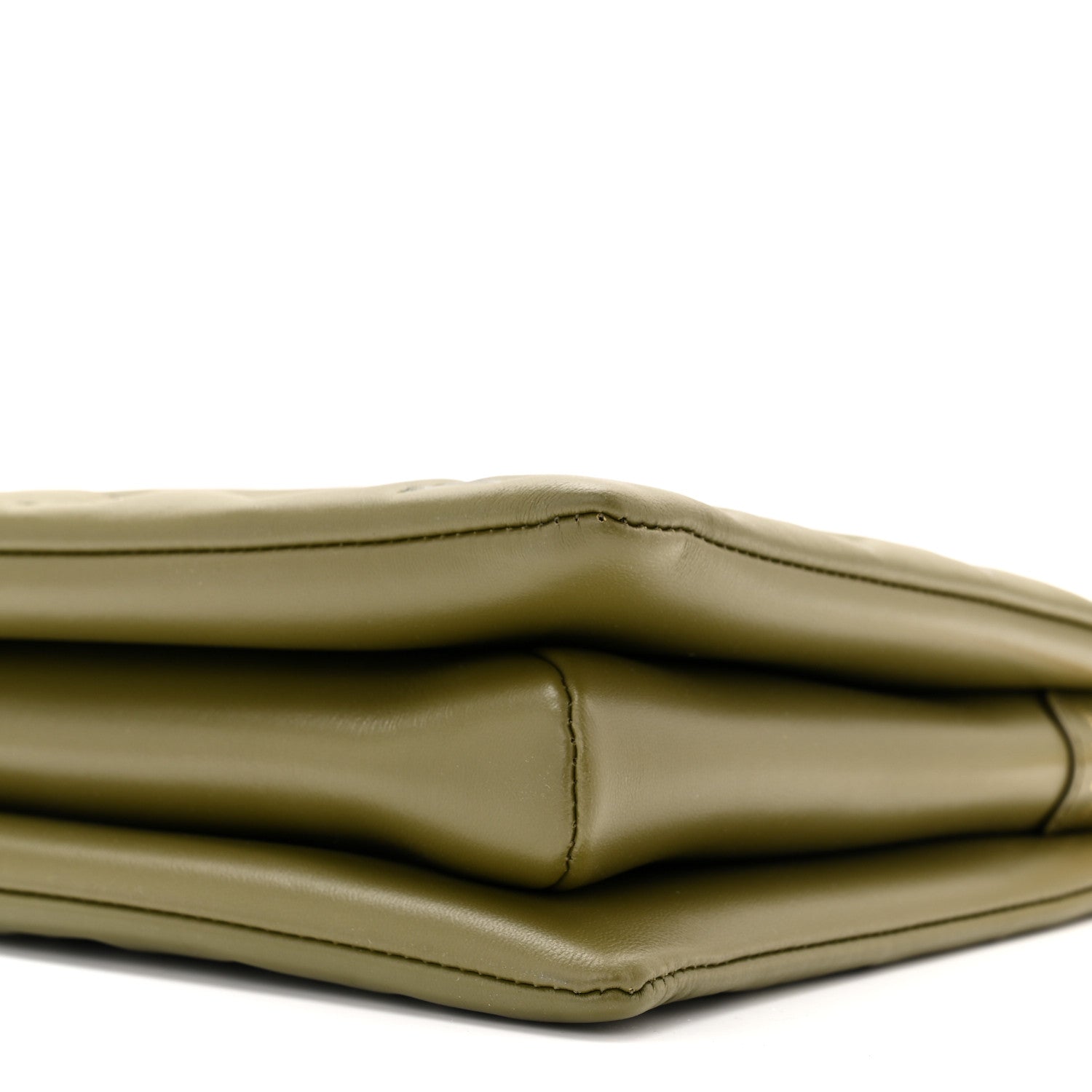 Louis Vuitton Lambskin Embossed Monogram Coussin MM Khaki 9 of 9