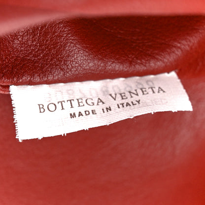 Bottega Veneta Smooth Butter Calf The Pouch Oversized Clutch Rust 8 of 11