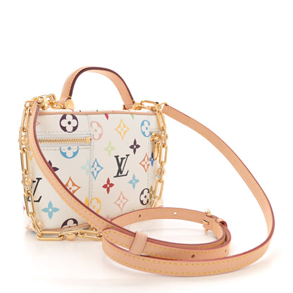 Louis Vuitton LV x TM Monogram Multicolor Vanity Chain Pouch White 3 of 10