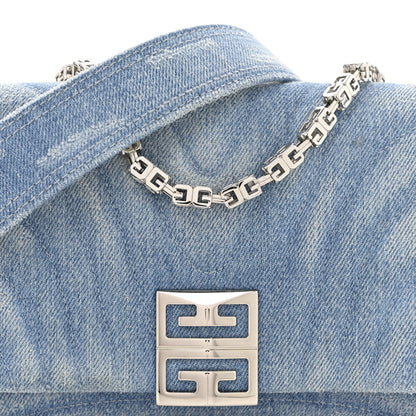 Givenchy Denim Ombre Small 4G Shoulder Bag Blue 8 of 12