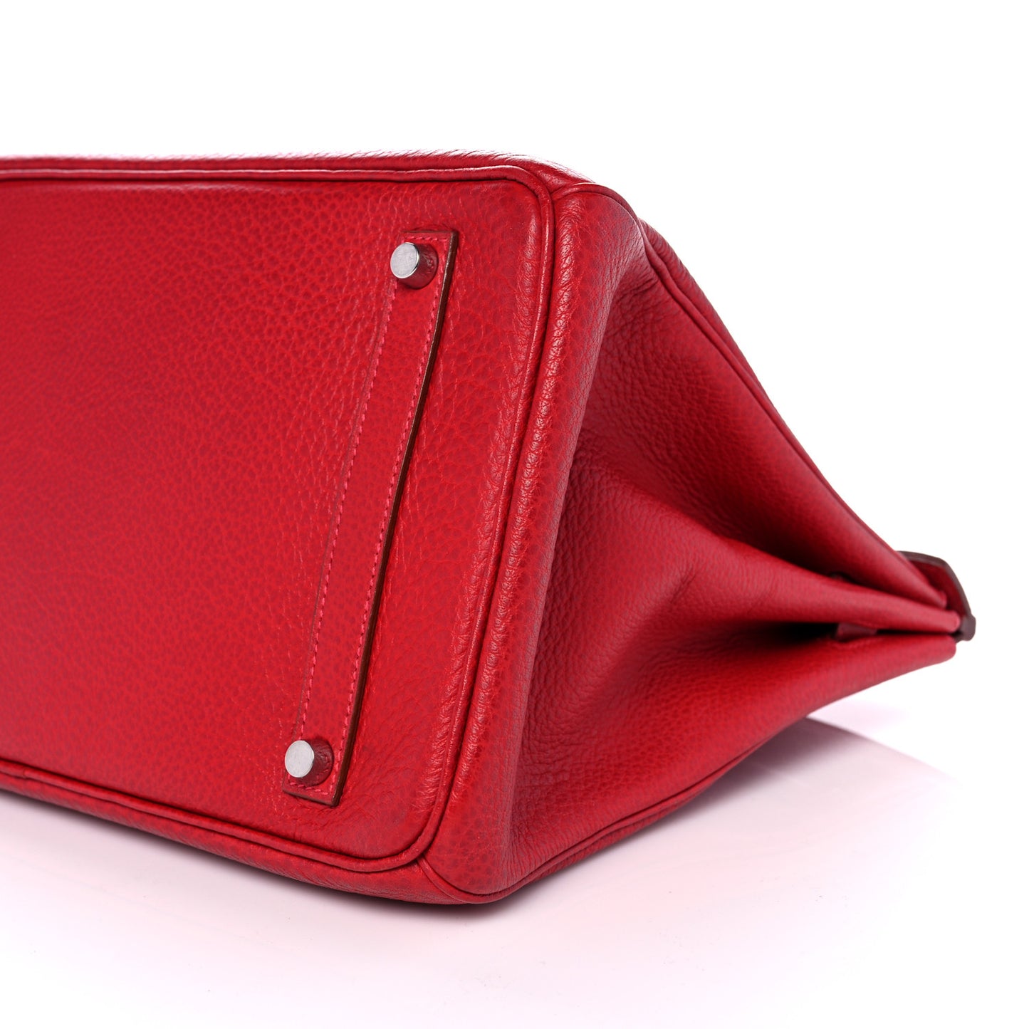 Buffle Skipper Birkin 35 Rouge Vif