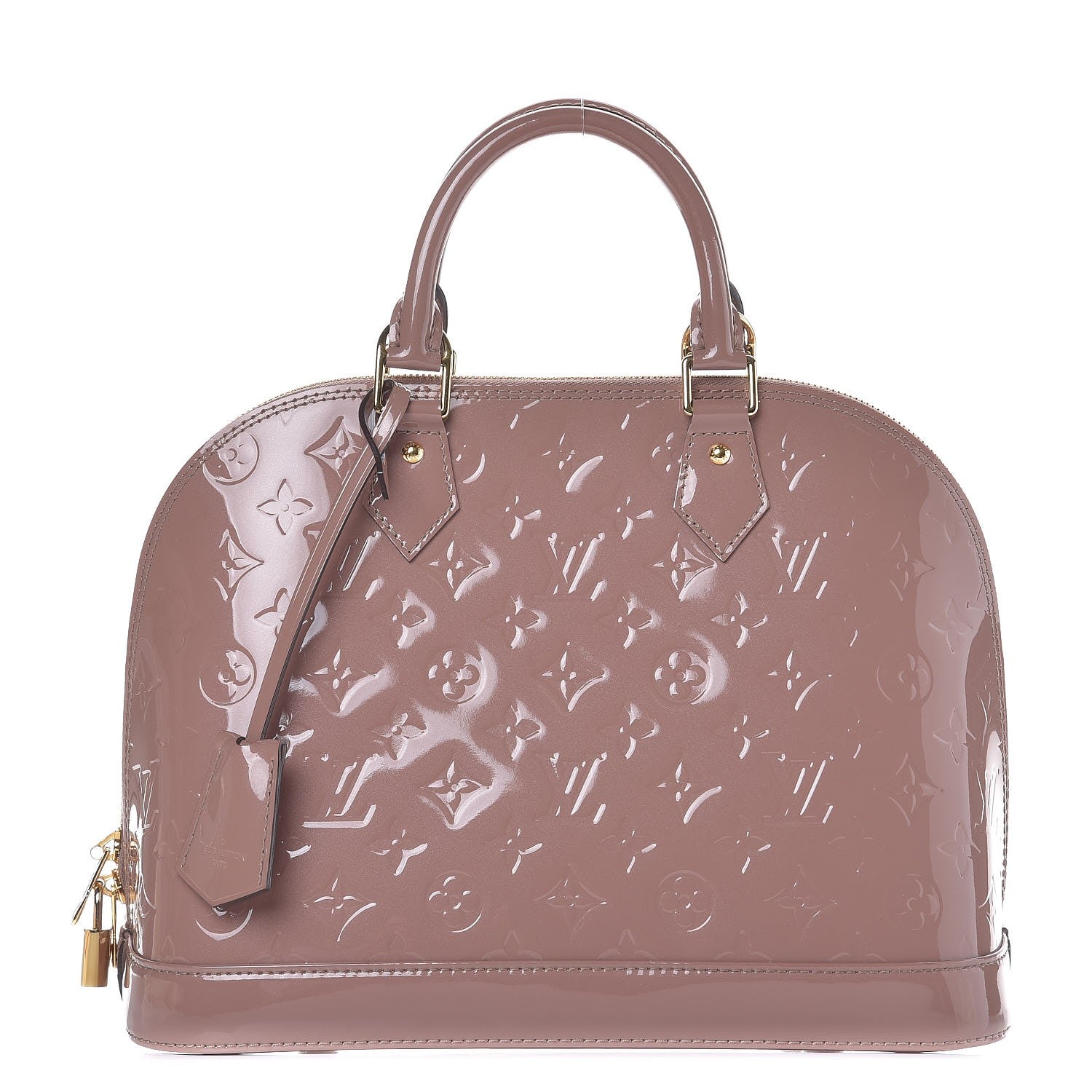 Louis Vuitton Vernis Alma PM Taupe Glace 1 of 8