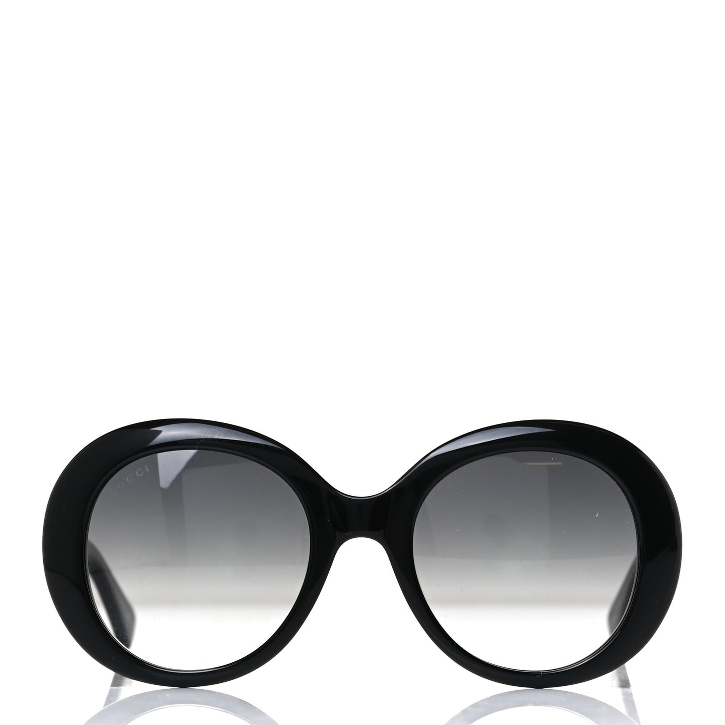Acetate Round GG Sunglasses GG3815S Black