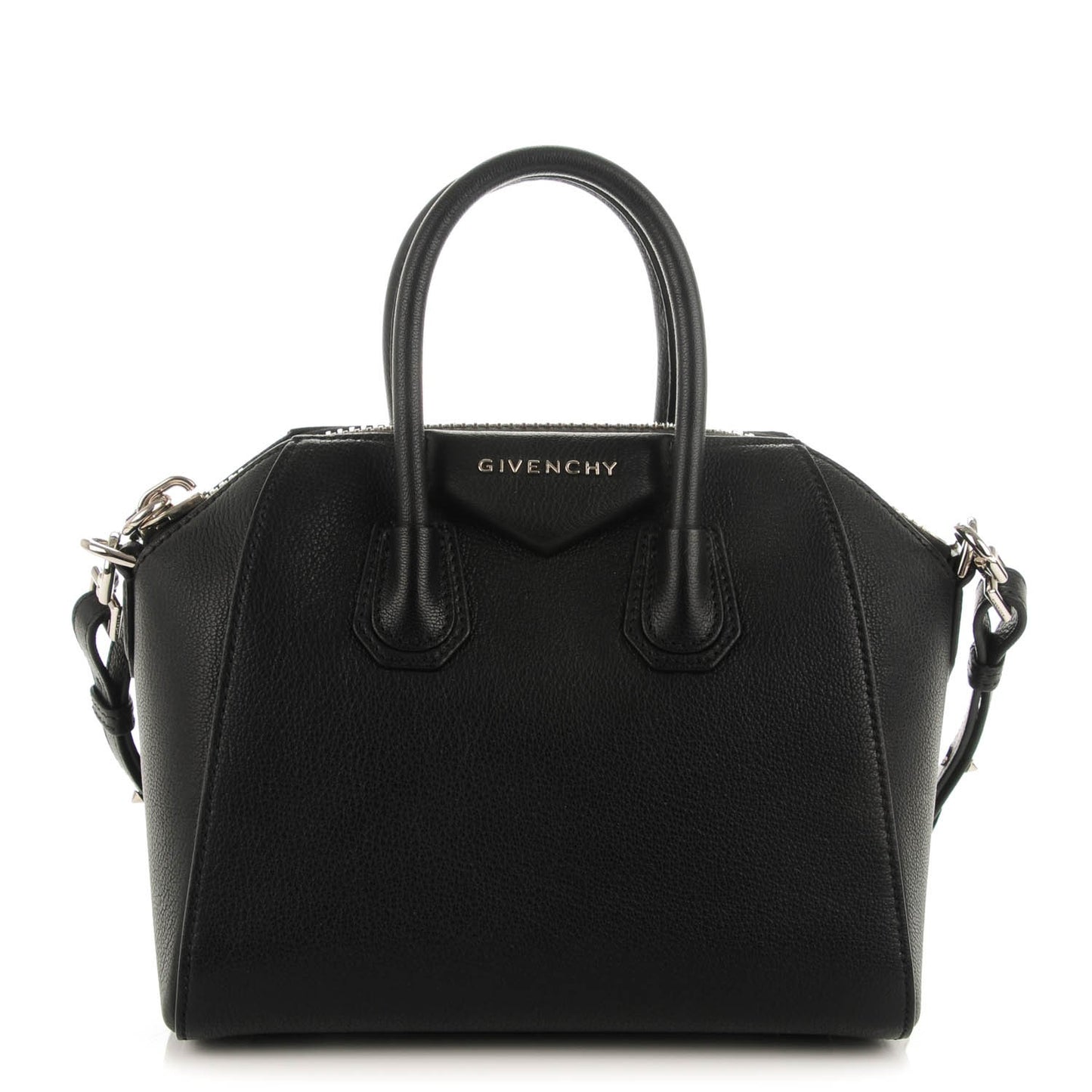Sugar Goatskin Mini Antigona Black