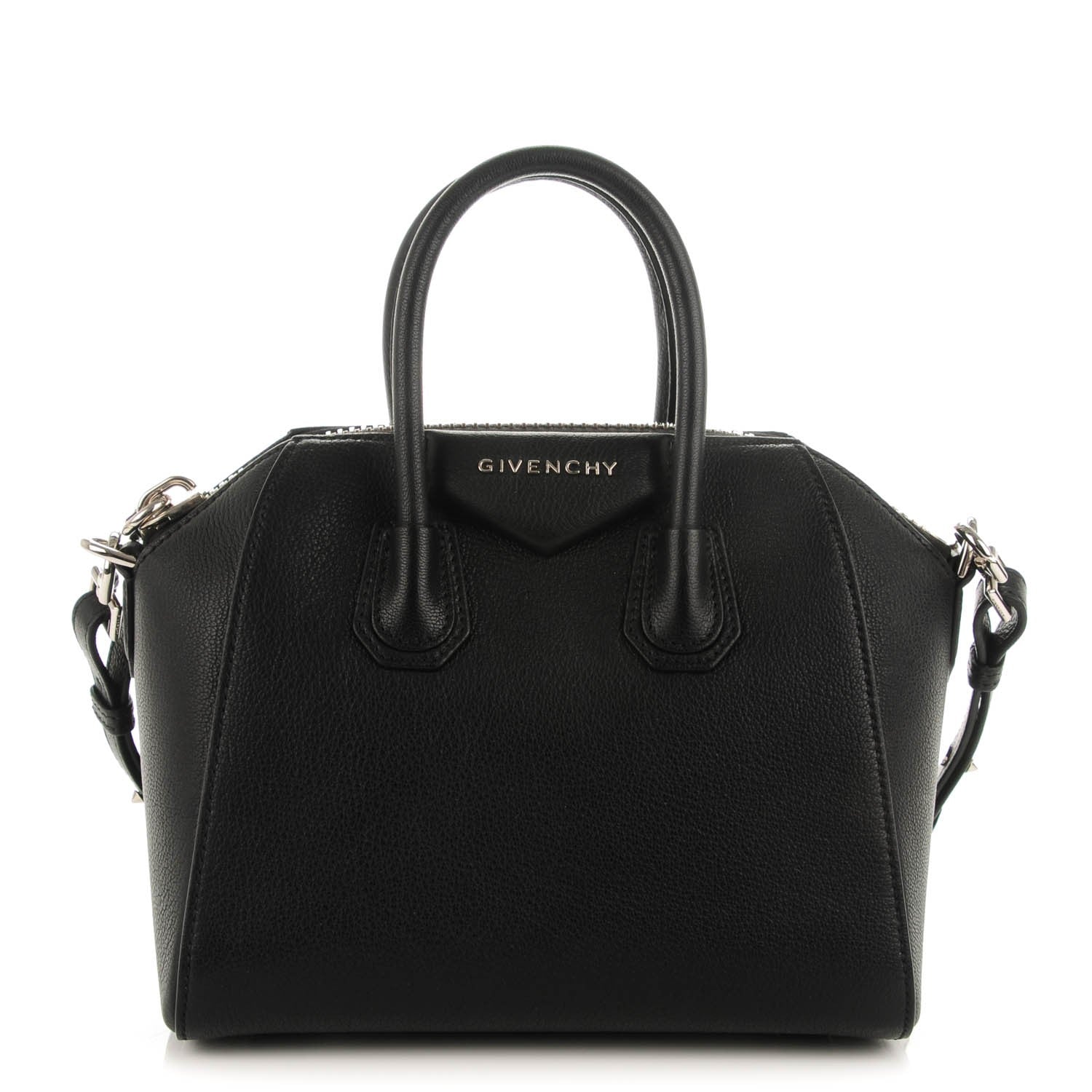 Givenchy Sugar Goatskin Mini Antigona Black 1 of 7