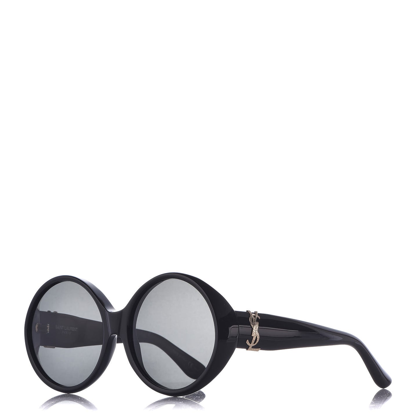 Round SL M1 Sunglasses Black