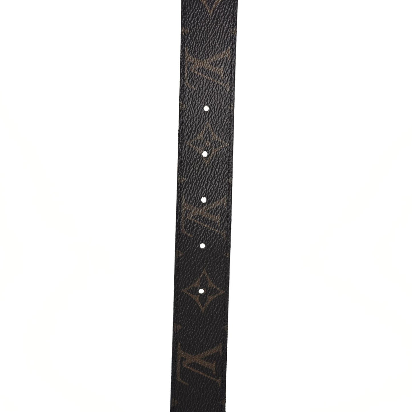Calfskin Monogram 30mm LV Initiales Reversible Belt 90 36 Black