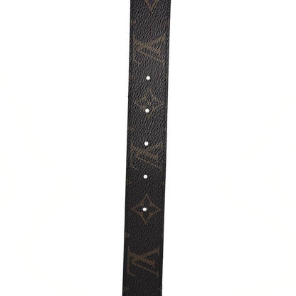 Louis Vuitton Calfskin Monogram 30mm LV Initiales Reversible Belt 90 36 Black 5 of 6