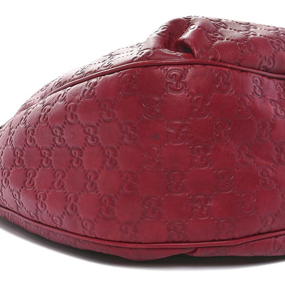 Gucci Soft Guccissima Medium Emily Hobo Classic Ruby 9 of 10