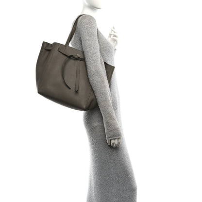 Celine Soft Grained Calfskin Small Belt Cabas Phantom Taupe 2 of 10