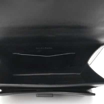 Balenciaga Box Calfskin Monochrome XS Sharp Top Handle Bag Black 5 of 10