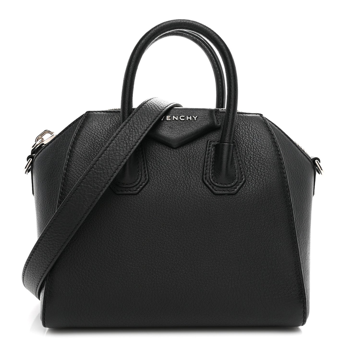 Sugar Goatskin Mini Antigona Black