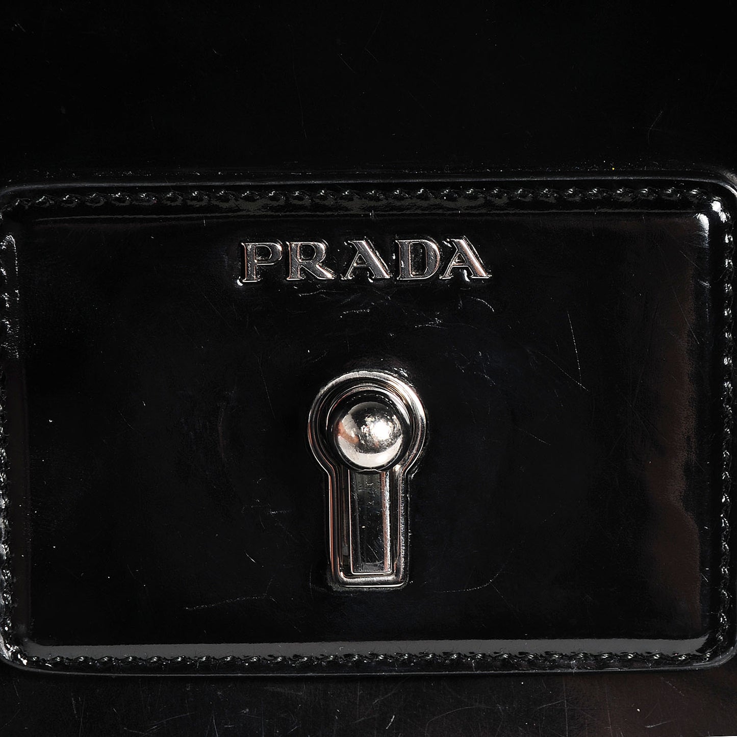 Vernice Doctor Bag Black