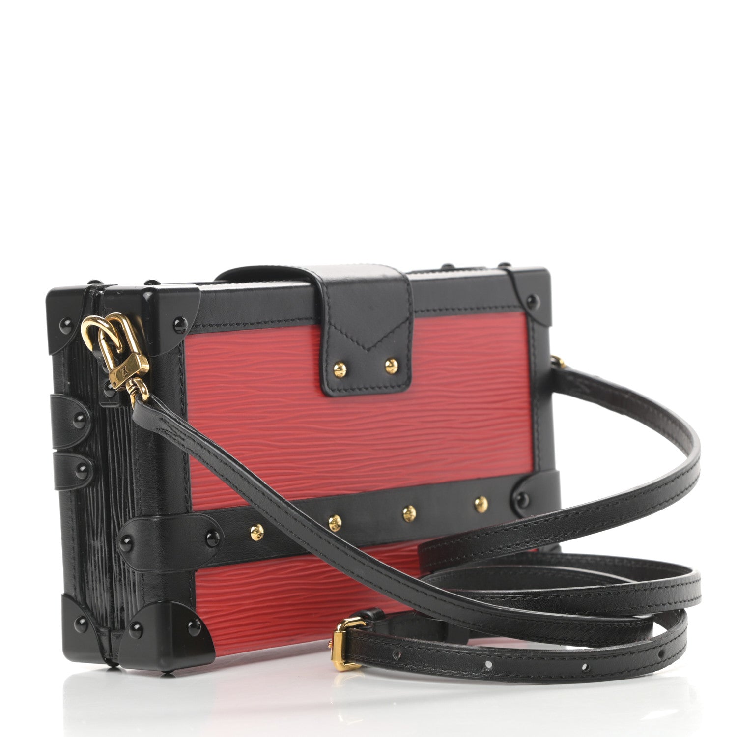 Louis Vuitton Epi Petite Malle Coquelicot 3 of 16