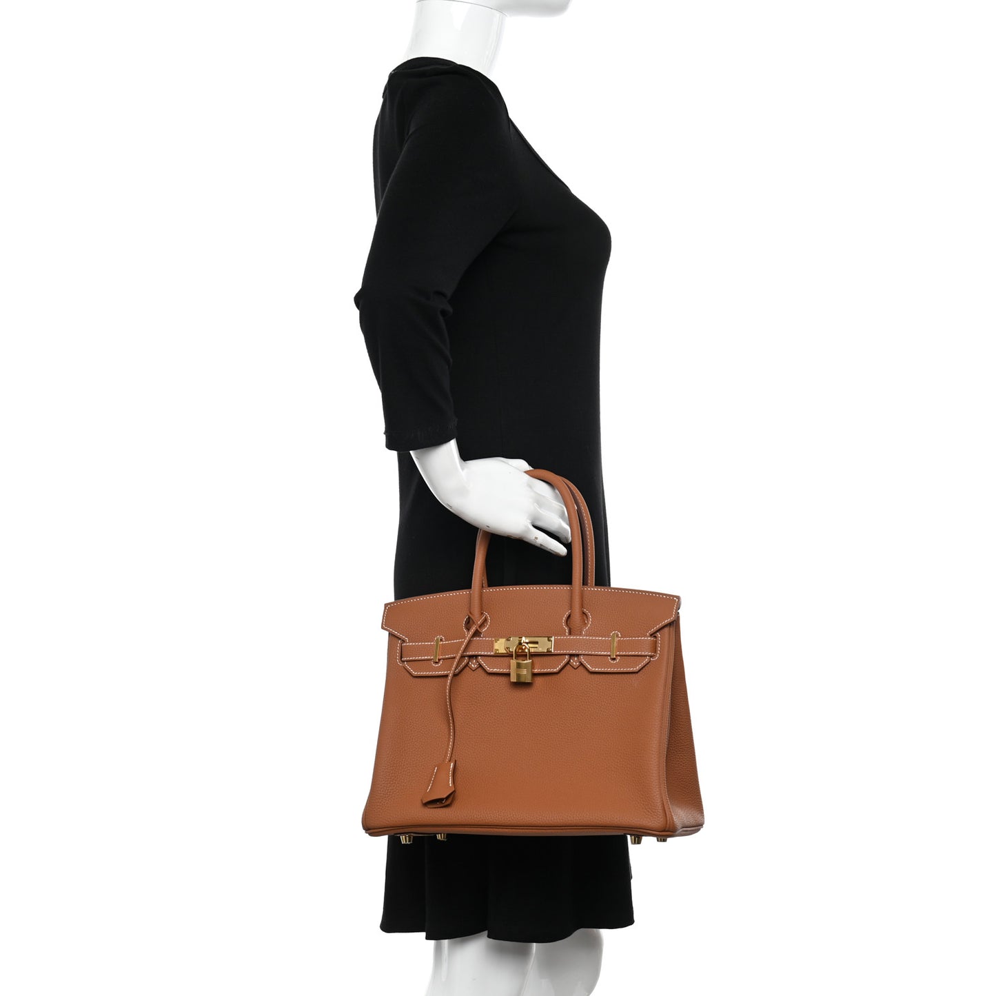 Togo Birkin 30 Gold