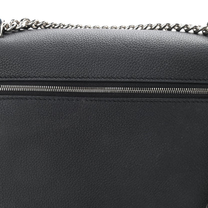 Louis Vuitton Soft Calfskin Mylockme Chain Bag BB Black 12 of 14