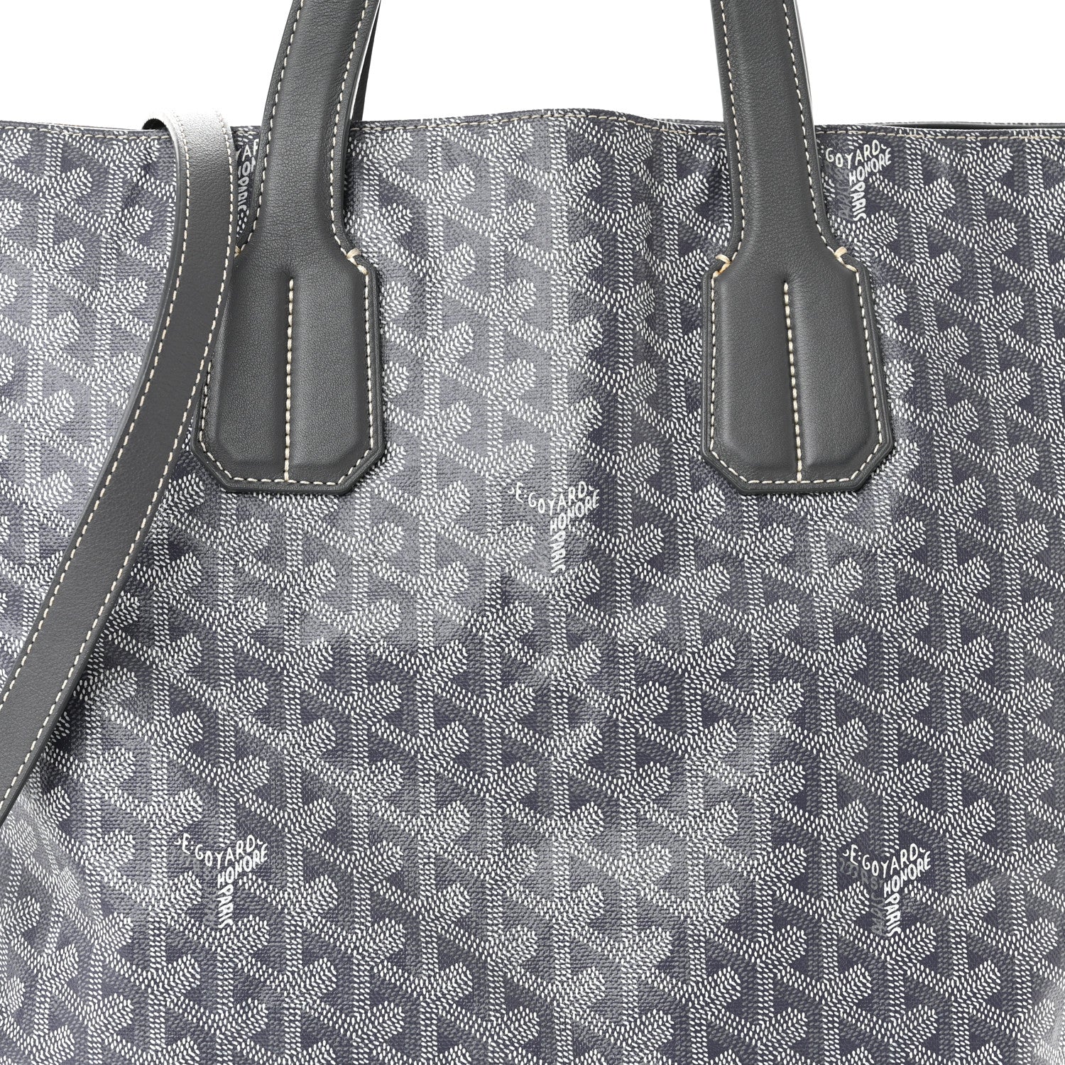 Goyard Goyardine Voltaire Tote Grey 7 of 12
