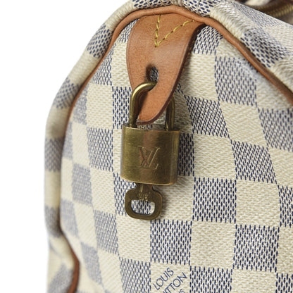 Louis Vuitton Damier Azur Speedy 30 15 of 16