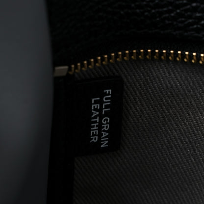 Marc Jacobs Grained Calfskin Small The Tote Bag Black 7 of 9