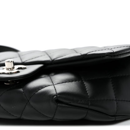 Chanel Calfskin Quilted CC Uniform Flap Belt Bag Black 10 of 10