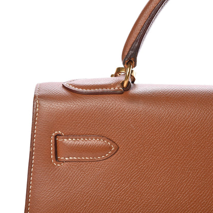 Hermes Courchevel Kelly Sellier 32 Gold 11 of 41